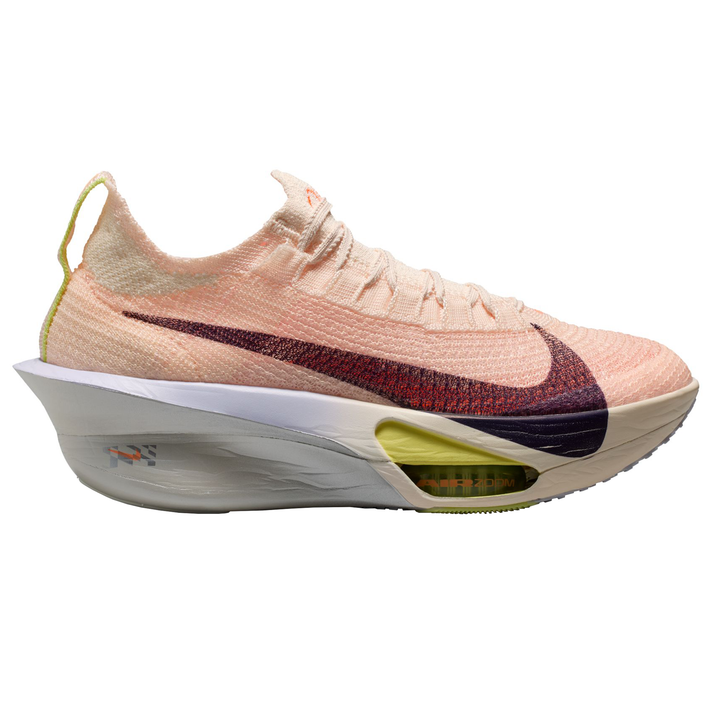 Nike Womens Alphafly 3 - Chalk/Purple Dynasty/Hyper Crimson - Neutral - FA26