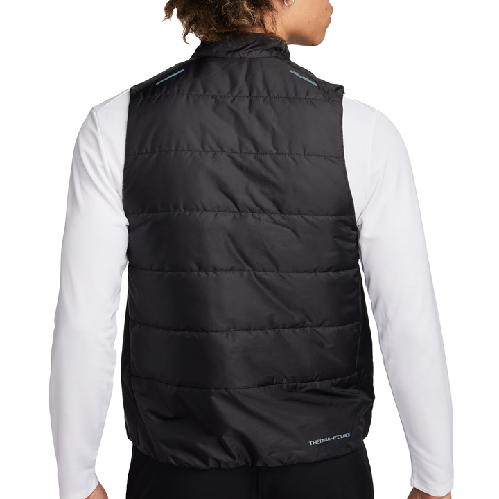 Nike Mens Therma-FIT ADV Repel AeroLoft Running Vest - Black/Reflective Black