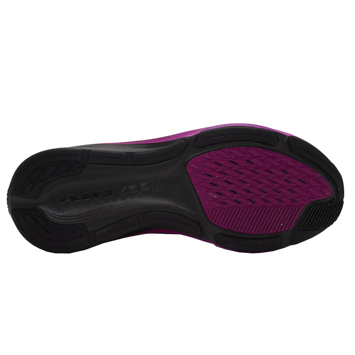 Nike Womens Pegasus 42 -  Black/Metallic Silver/Vivid Purple - Neutral - HO26