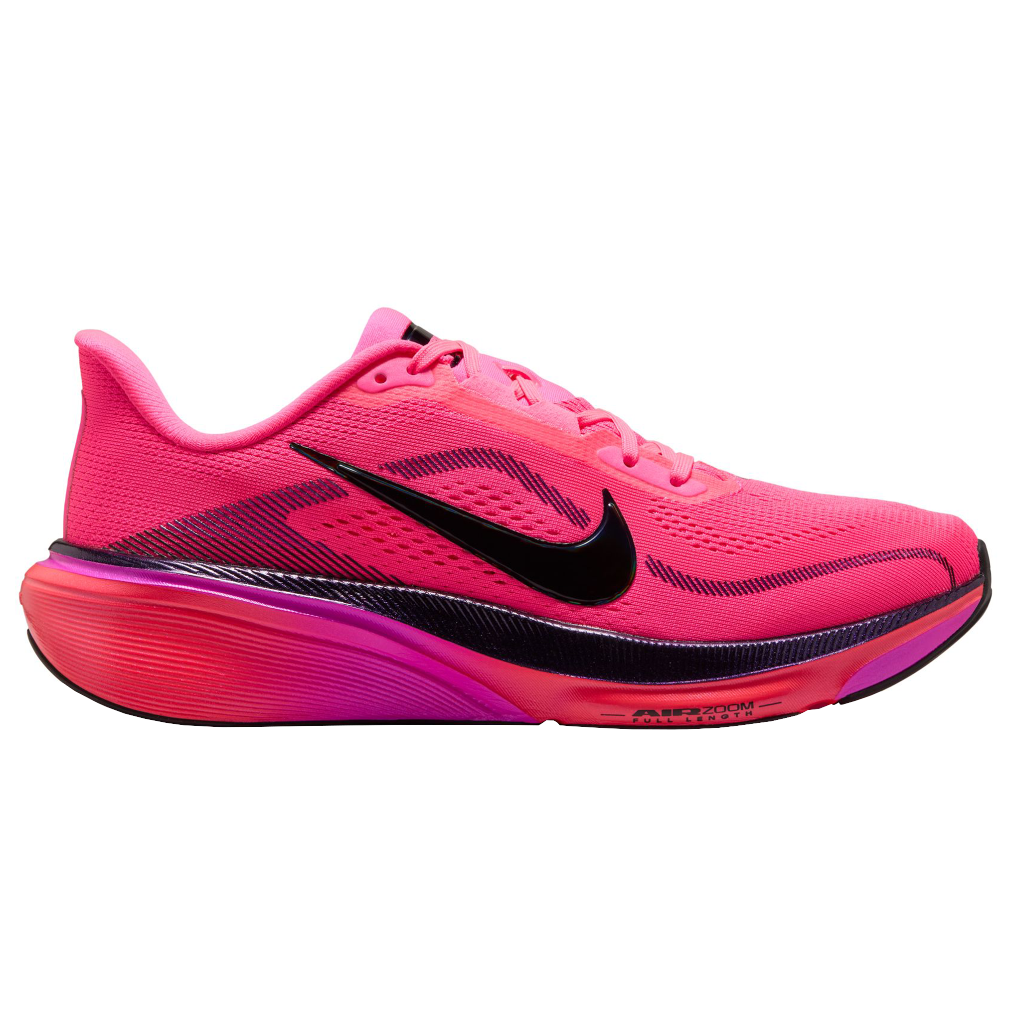 Nike Womens Pegasus 42 -  Hyper Pink/Black/Laser Crimson - Neutral - FA26