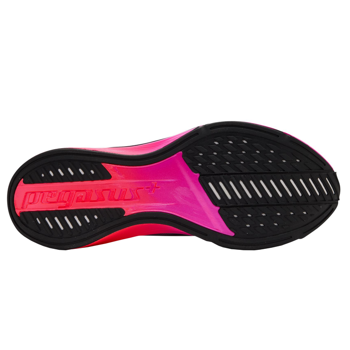 Nike Womens Pegasus Plus 2 - Black/Black/Hyper Pink/Laser Crimson - Neutral - HO26