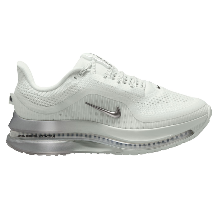 Nike Womens Pegasus Premium - Summit White/Metallic Silver/Grey Fog - Neutral - FA26