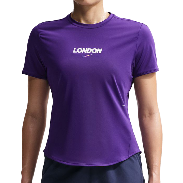 Nike Womens Swift Dri-FIT Running Tee - Court Purple - SP26