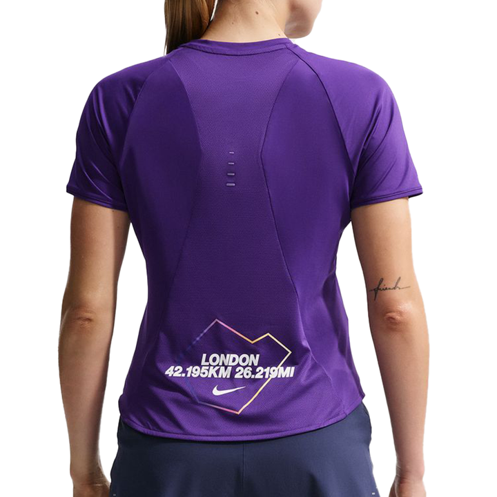 Nike Womens Swift Dri-FIT Running Tee - Court Purple - SP26