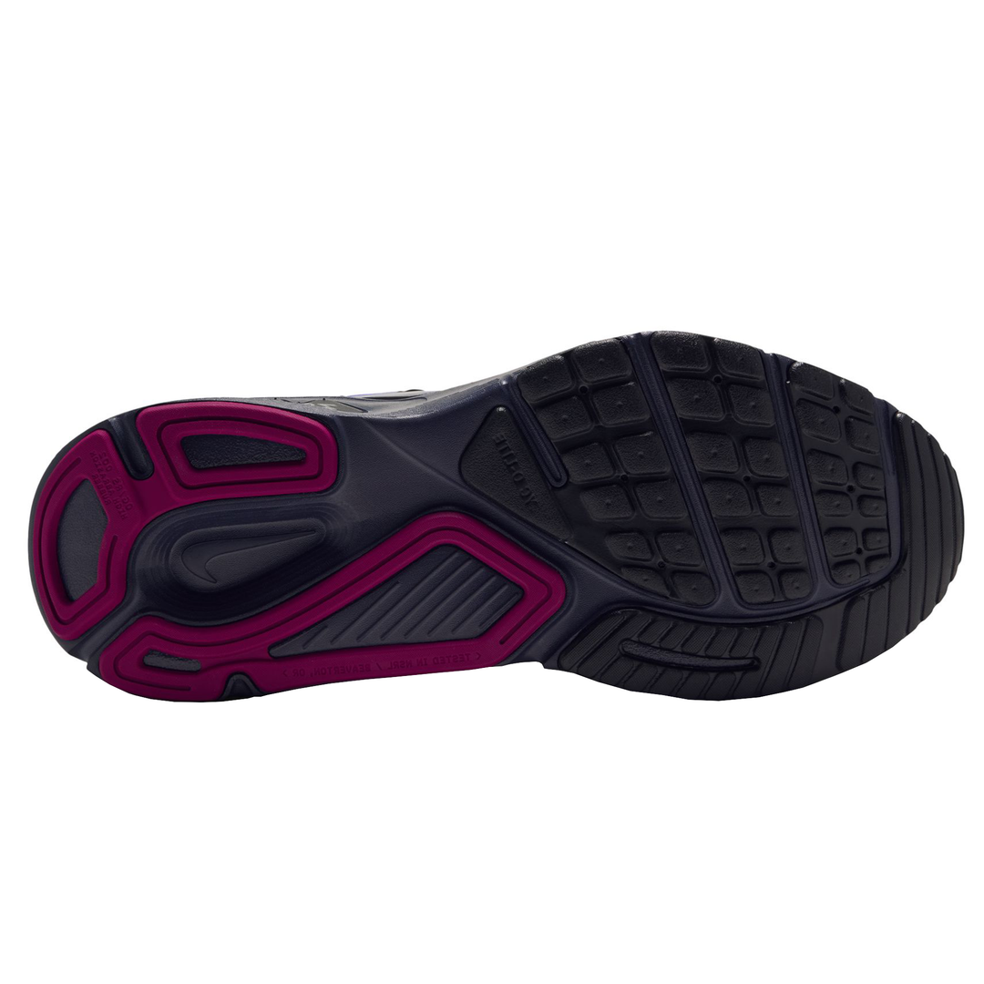 Nike Womens Structure Plus - Black/Metallic Silver/Persian Violet - Stability - HO26
