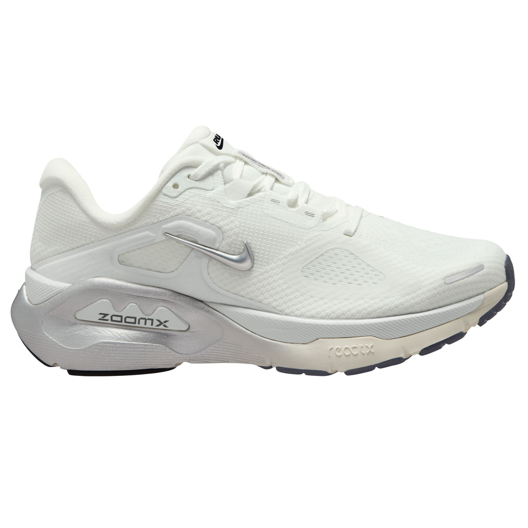 Nike Womens Structure Plus - Summit White/Metallic Silver/Photon Dust - Stability - FA26