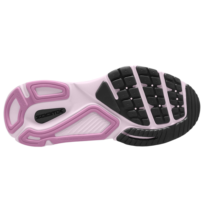 Nike Womens Structure Plus - White/Metallic Silver/Black - Stability - FA26