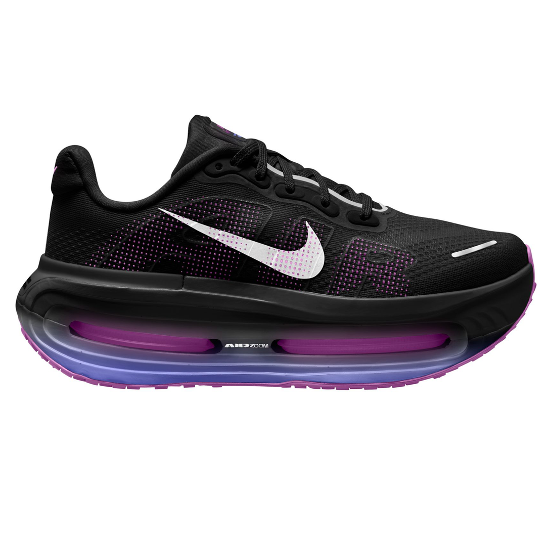 Nike Womens Vomero Premium - Black/Metallic Silver/Persian Violet - Neutral - HO26
