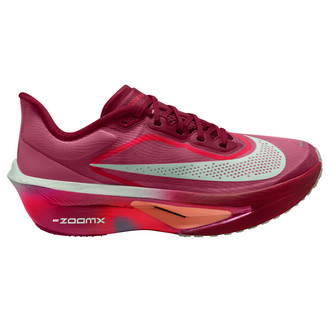 Nike Femme Zoom Fly 6 - Rouge équipe/Vert à peine/Cramoisi brillant - Neutre - SU26