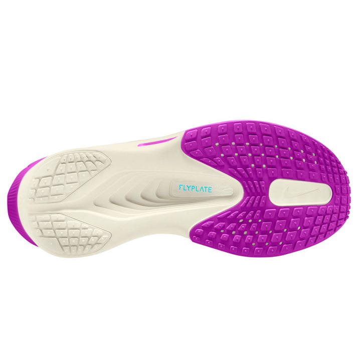 Nike Womens Zoom Fly 6 - White/Mystic Dates/Vivid Purple/Energy - Neutral - HO26