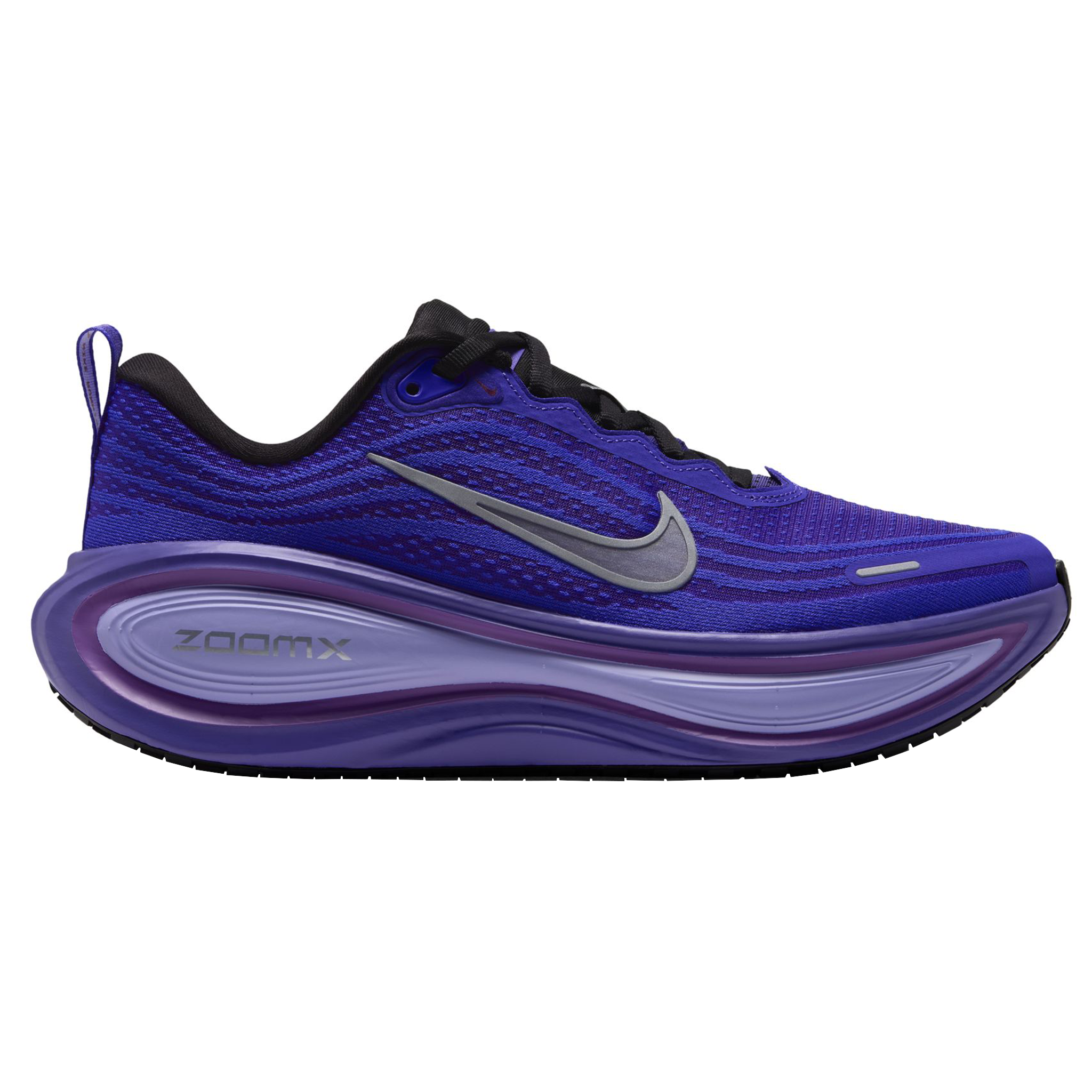 Nike Womens Vomero Plus - Black/Metallic Silver/Persian Violet - Neutral - HO26