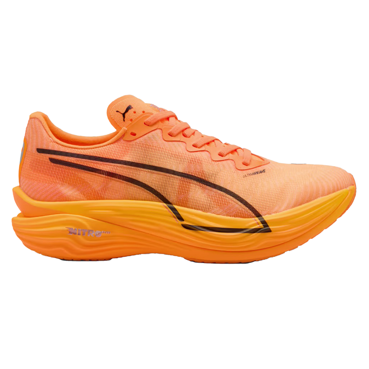 Puma Mens Deviate NITRO Elite 3 - Heat Fire/Puma Black - Neutral - AW25