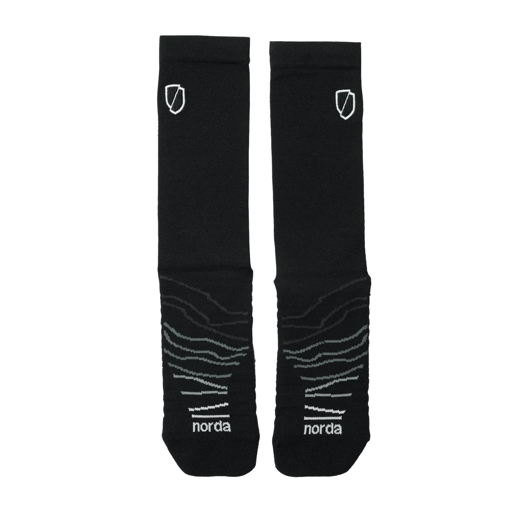 Norda Performance Socks - Black - SS26