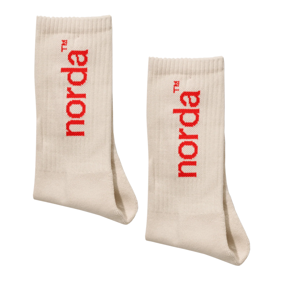 Norda Retro Socks - Cream- SS26