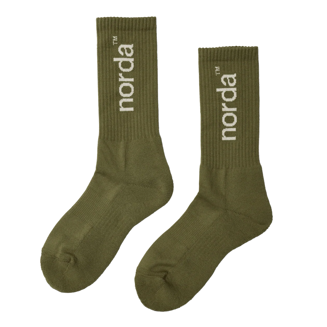 Norda Retro Socks - Sage - SS26