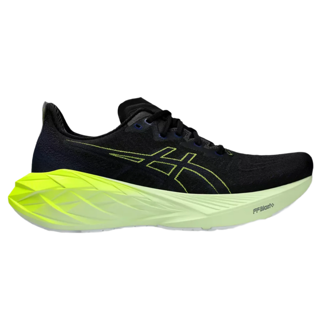 Asics Mens Novablast Black/Blue Expanse Run North West