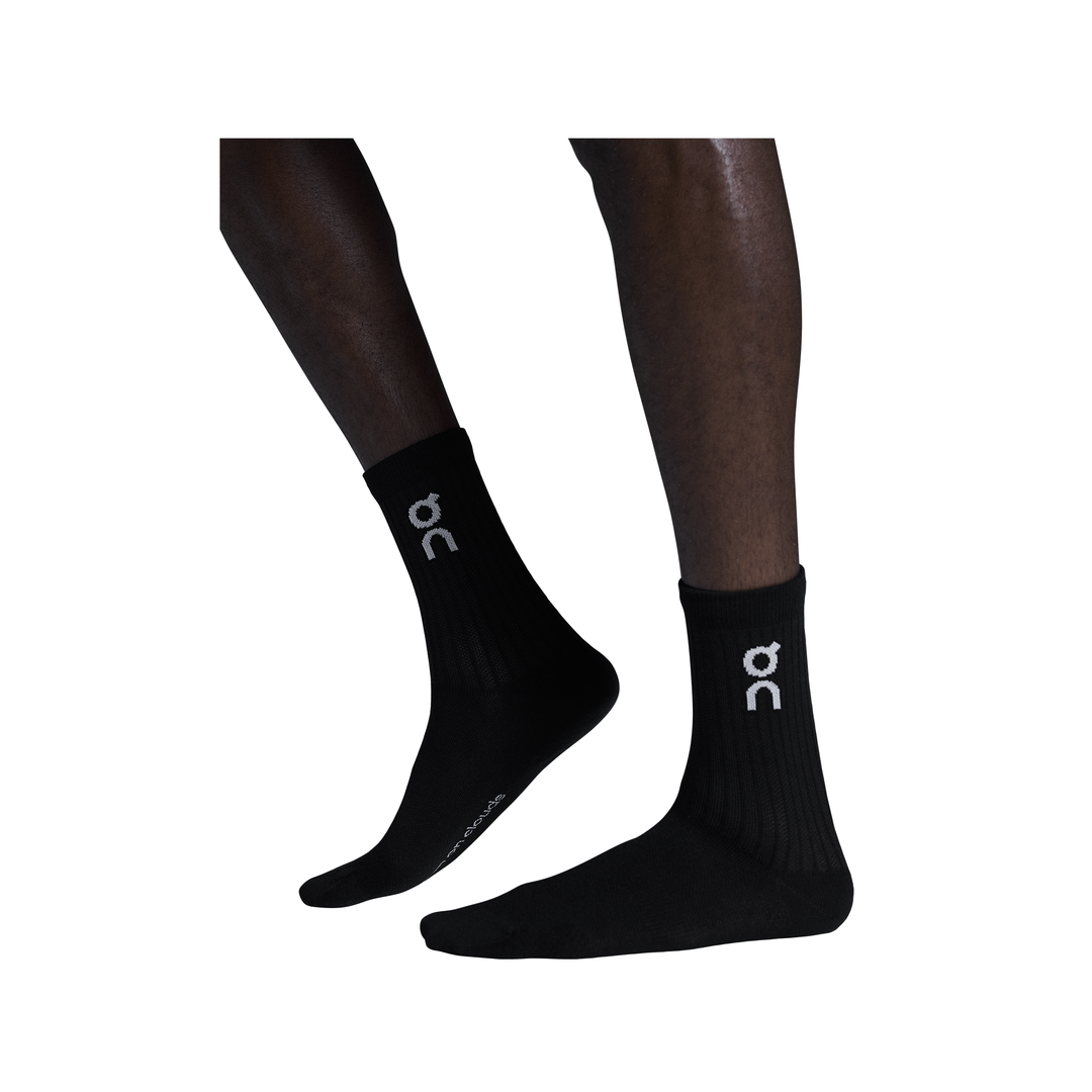 On Logo Sock High 3-Pack Unisex - Black