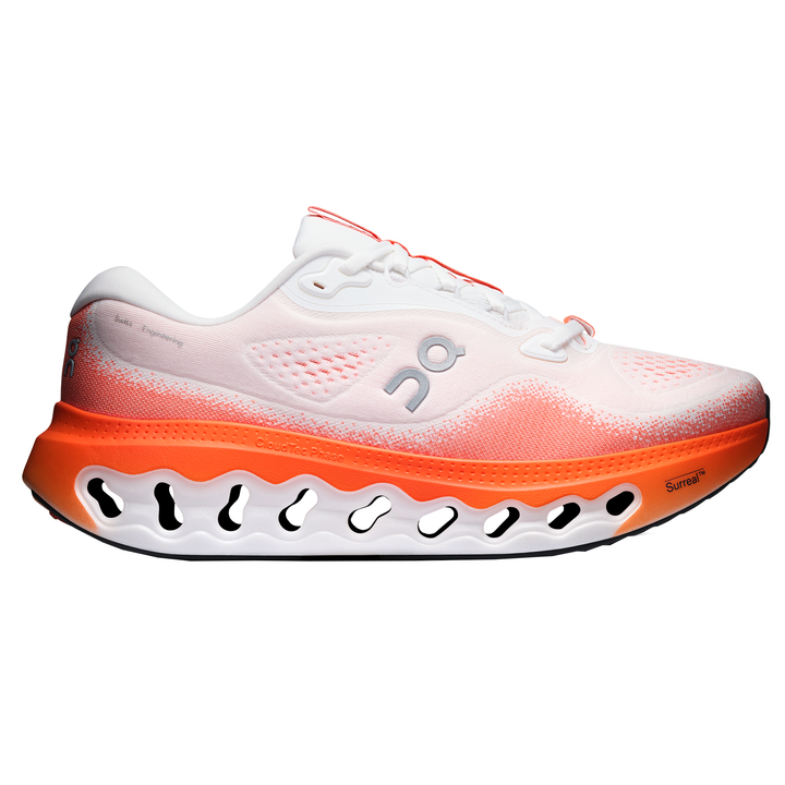 ON Mens Cloudsurfer 3 - White/Flame - AW26