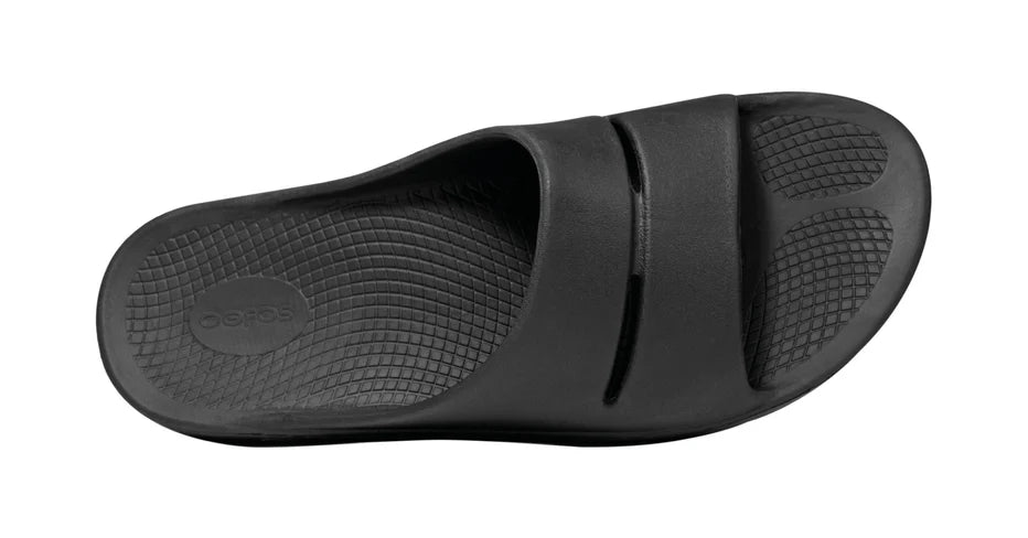 Oofos OOahh Unisex Recovery Slide - Black