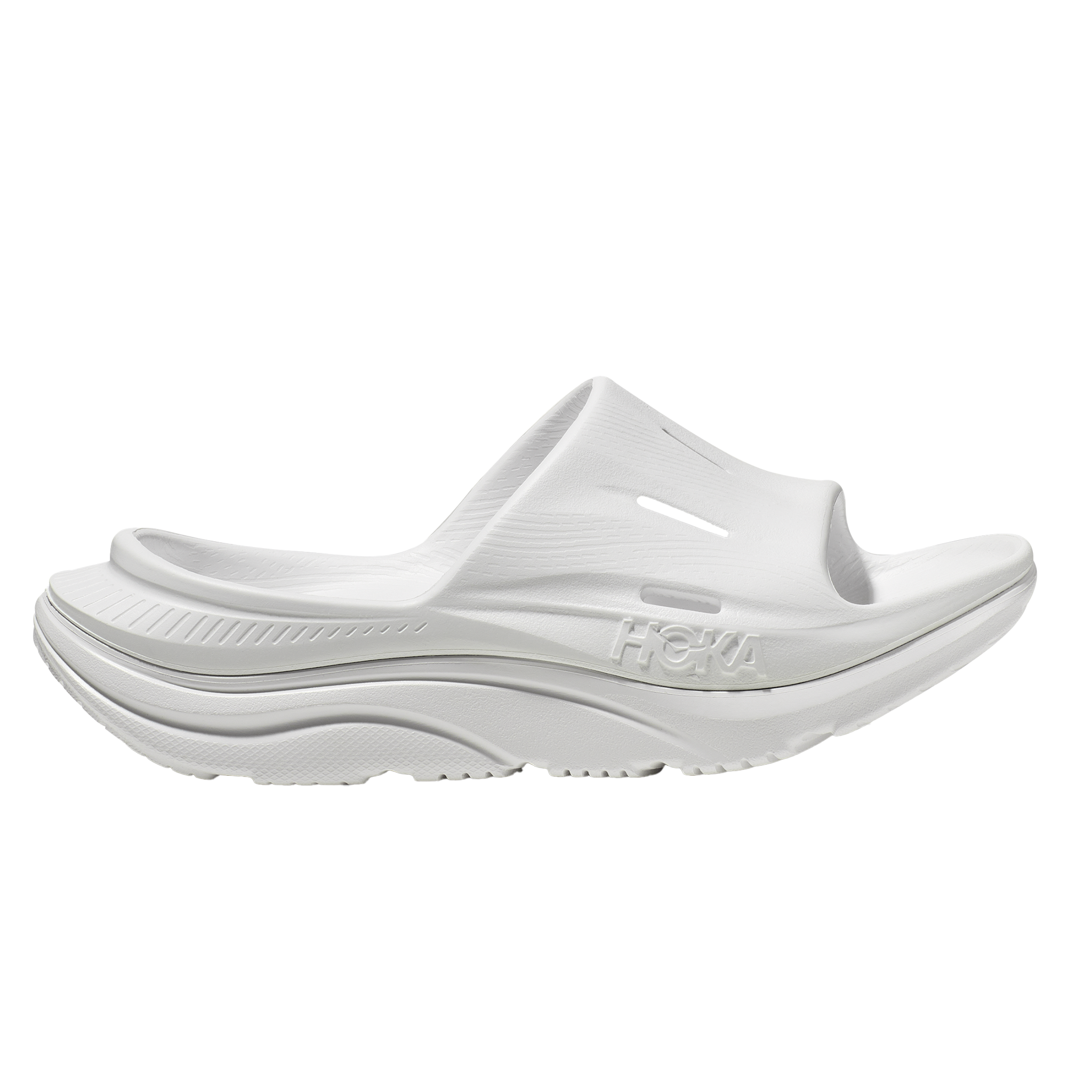 Hoka Unisex Ora Recovery Slide 3 - White/White