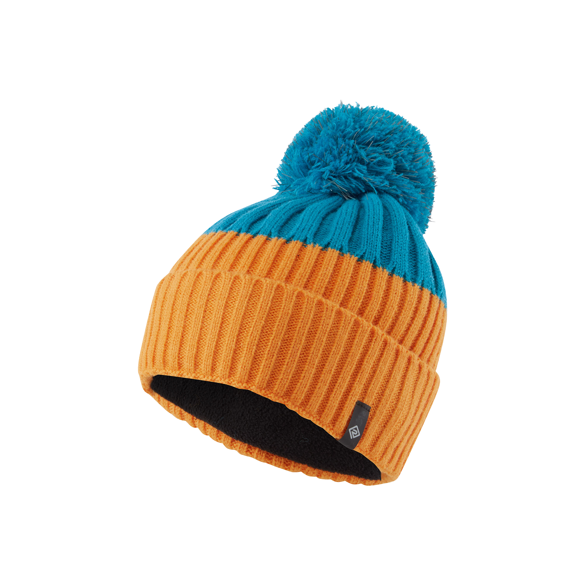 RonHill Bobble Hat - Mango/Kingfisher