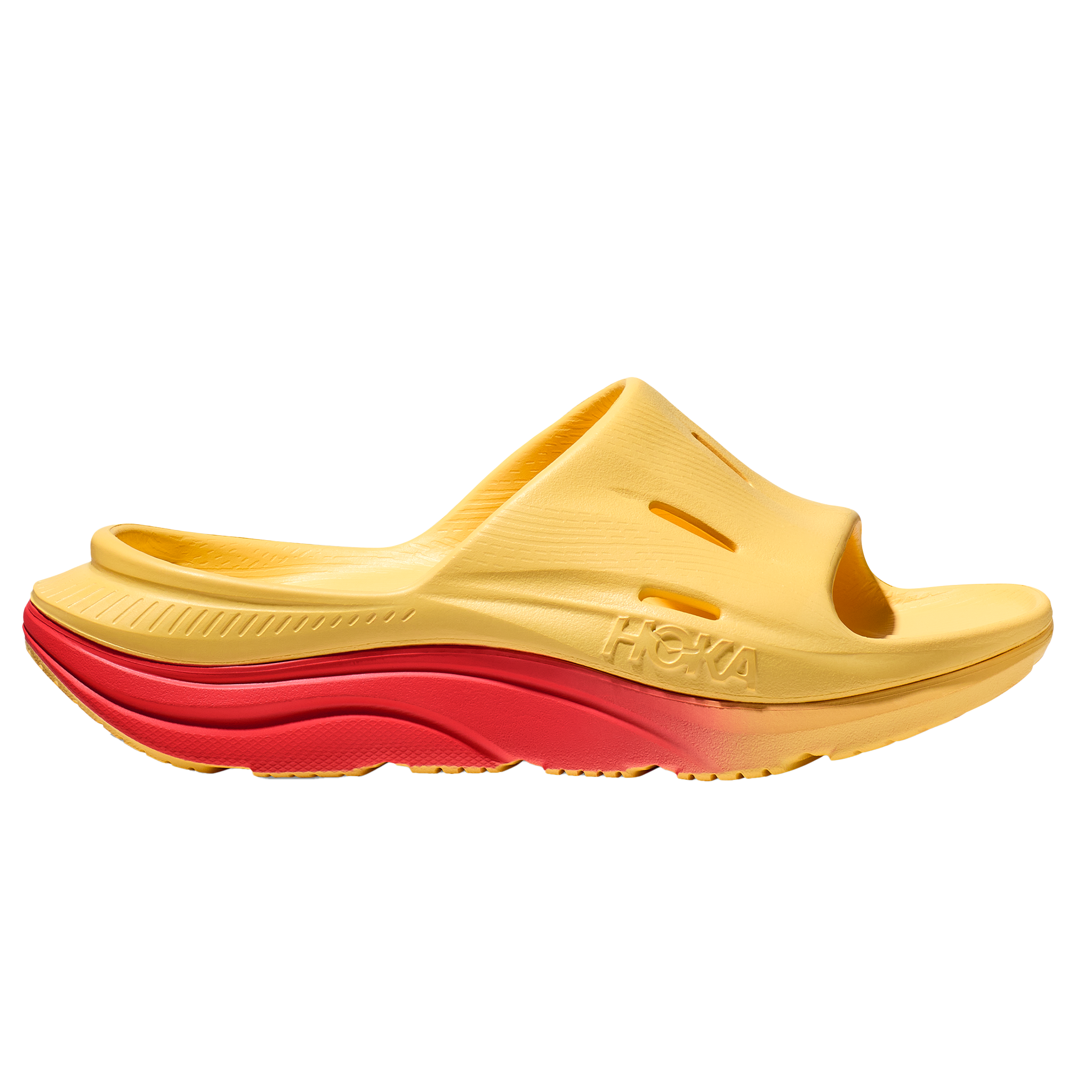 Hoka Unisex Ora Recovery Slide 3 - Poppy/Cerise