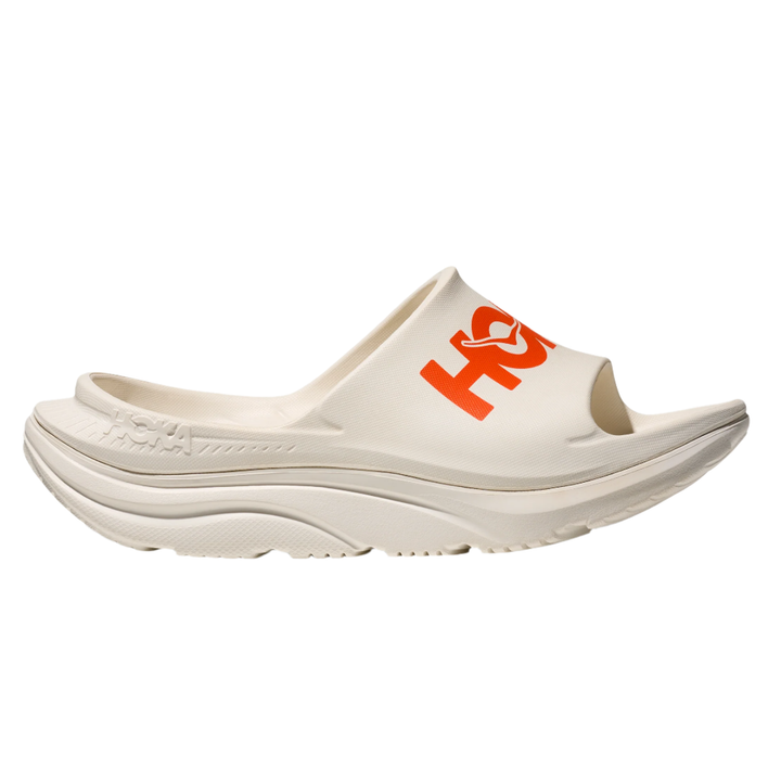 Hoka Unisex Ora Athletic Slide - Frost/Lava - SS25
