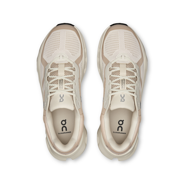 ON Mens Cloudrunner 2 - Pearl/Desert - Stability - AW25