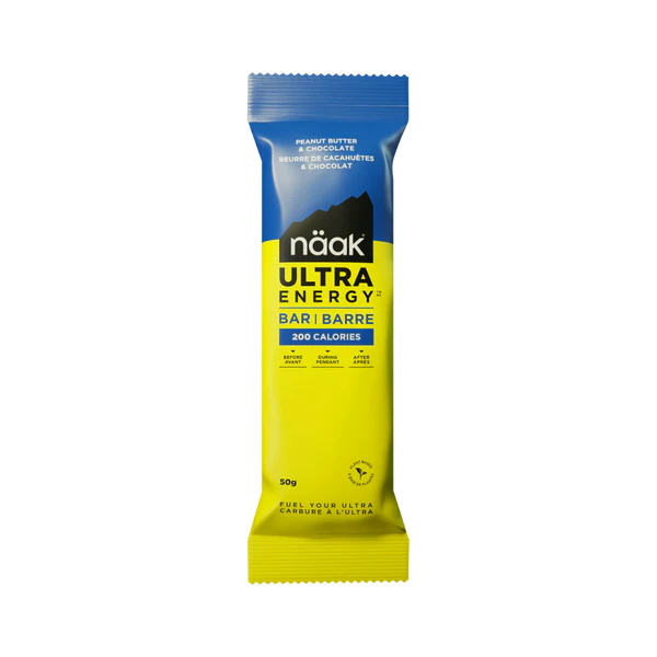 Naak Ultra Energy Bar - Peanut Butter & Chocolate