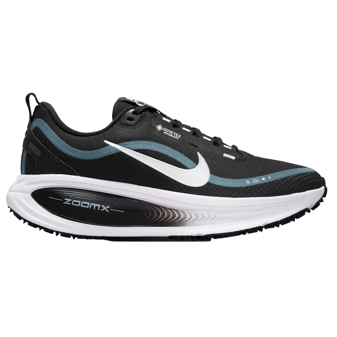 Nike Womens Vomero 18 GTX - Black/Metallic Silver/Anthracite/White - Neutral - HO25