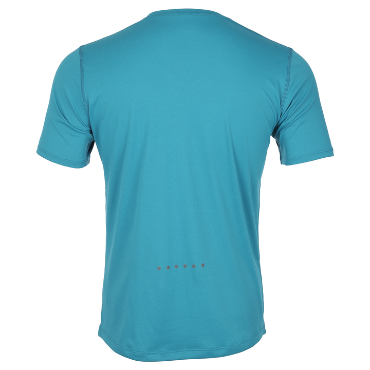 RonHill Mens Core S/S Tee - Petrol/Fluo Orange