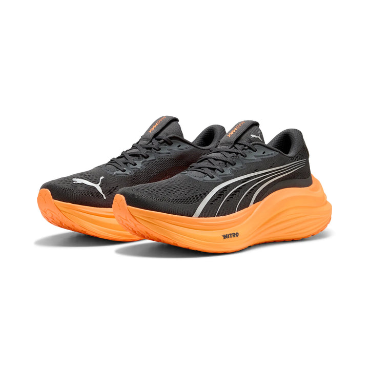 Puma Mens MagMax NITRO - Dusky Gray/Heat Fire - Neutral - AW25