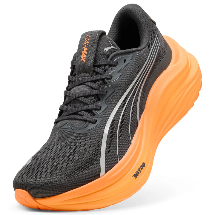 Puma Mens MagMax NITRO - Dusky Gray/Heat Fire - Neutral - AW25