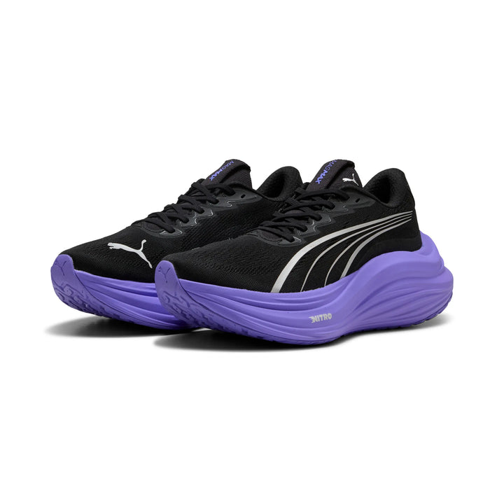 Puma Womens MagMax NITRO - Puma Black/Dark Amethyst - Neutral - AW25