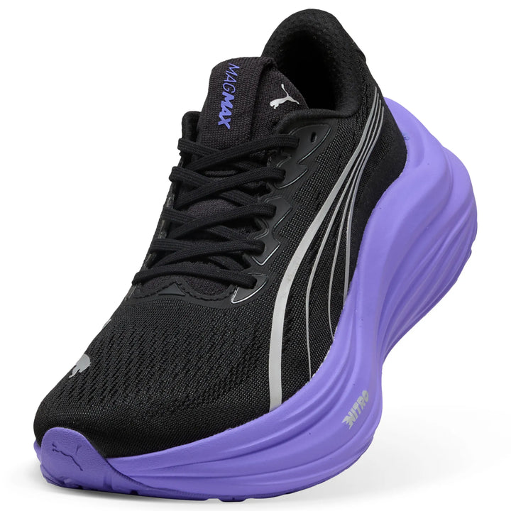 Puma Womens MagMax NITRO - Puma Black/Dark Amethyst - Neutral - AW25