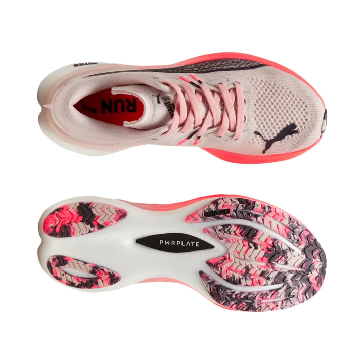 Puma Womens Deviate NITRO 3 - Mauve Mist/Sunset Glow - Neutral