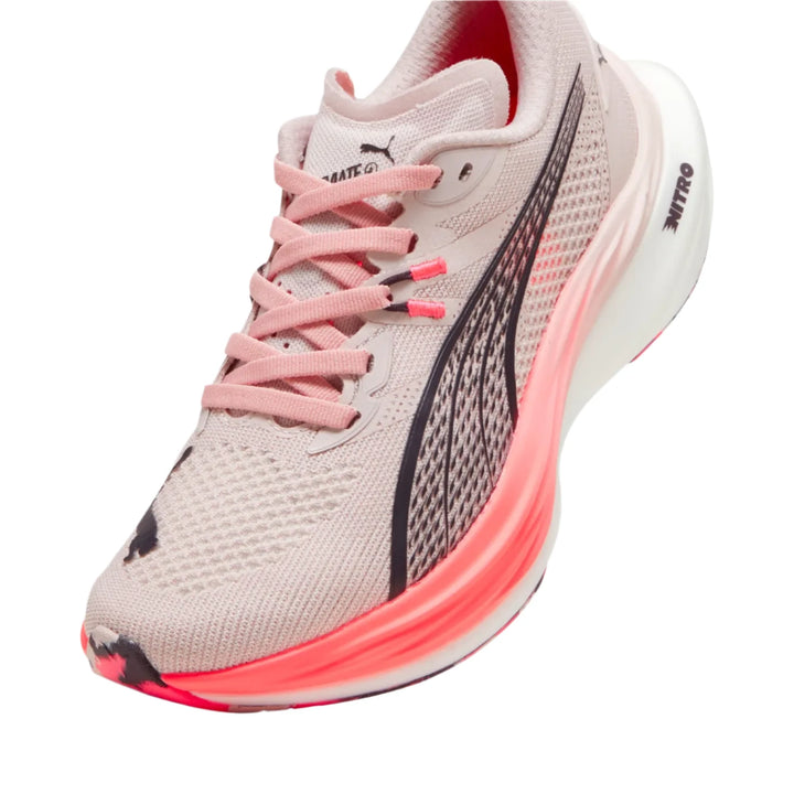 Puma Womens Deviate NITRO 3 - Mauve Mist/Sunset Glow - Neutral