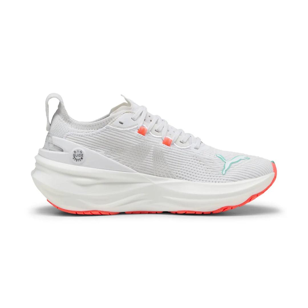 Puma Womens ForeverRun NITRO 2 - Puma White/Aquatic - Stability - SS25