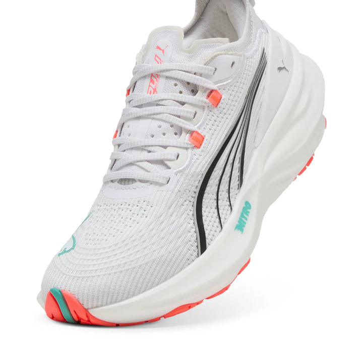 Puma Womens ForeverRun NITRO 2 - Puma White/Aquatic - Stability - SS25