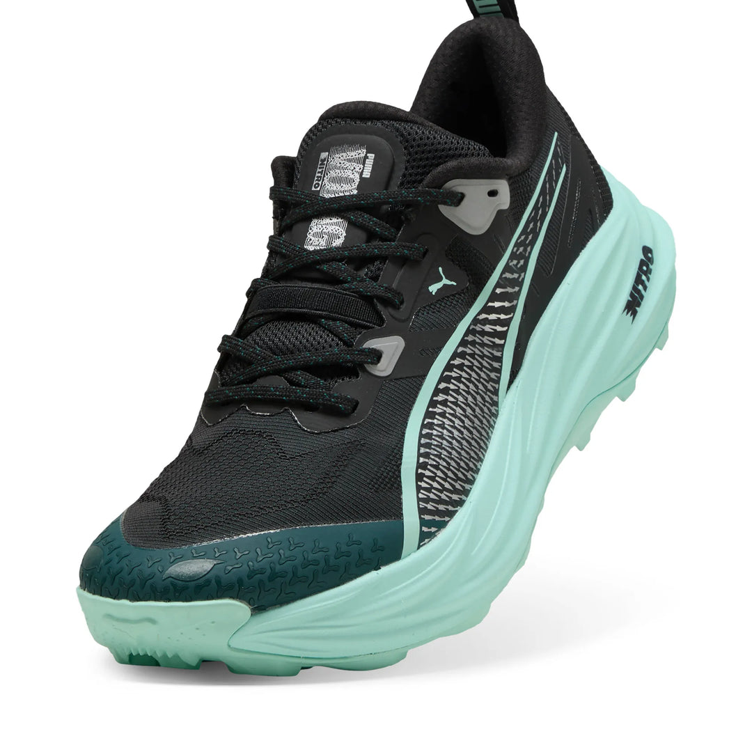 Puma Mens Voyage NITRO 4 - Green Terrain/Mint Melt - Trail - AW25