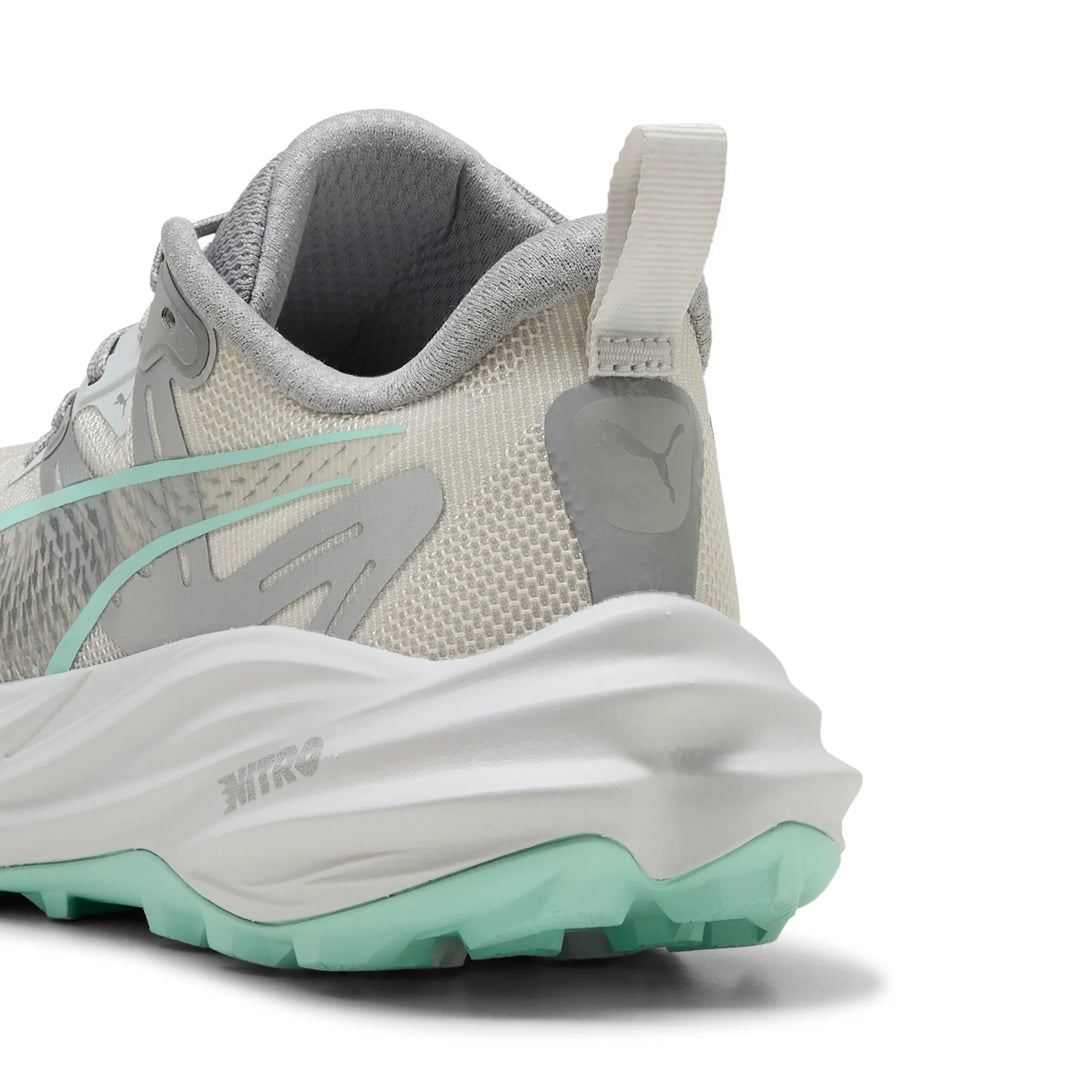Puma Womens Voyage NITRO 4 - Feather Gray/Mint Melt/Puma Silver - Trail - AW25