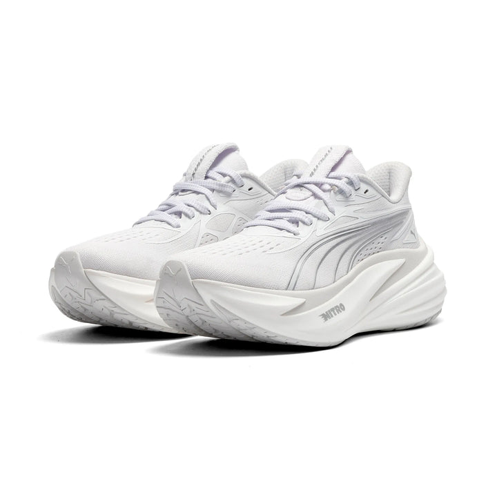 Puma Womens MagMax NITRO 2 - Puma White/Puma Silver - Neutral - SS26