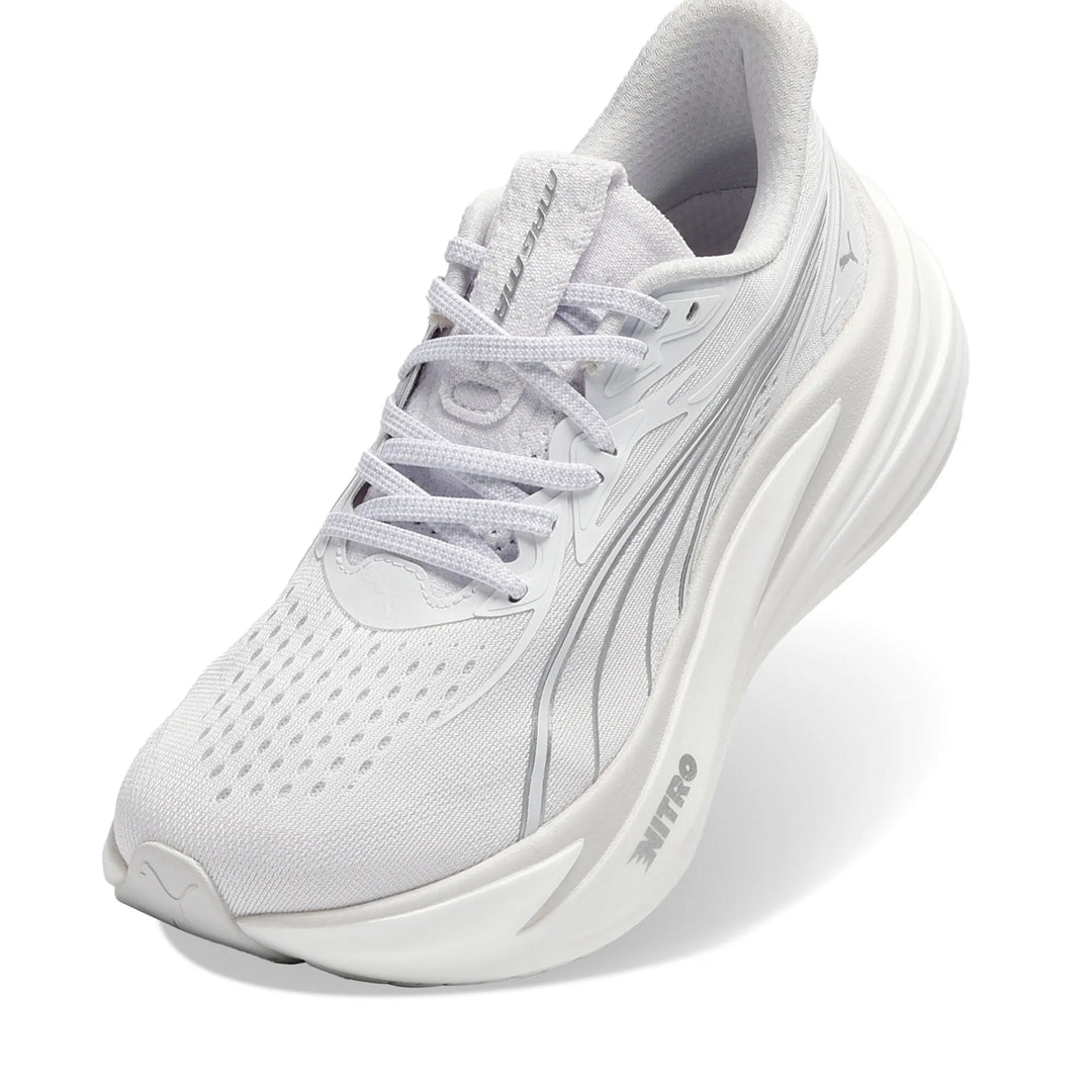 Puma Womens MagMax NITRO 2 - Puma White/Puma Silver - Neutral - SS26