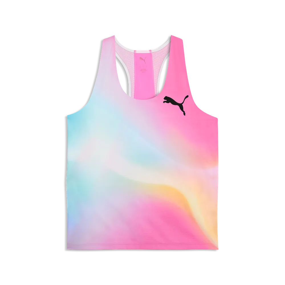 Puma Womens Ultraweave Graphic Singlet - Poison Pink - SS26