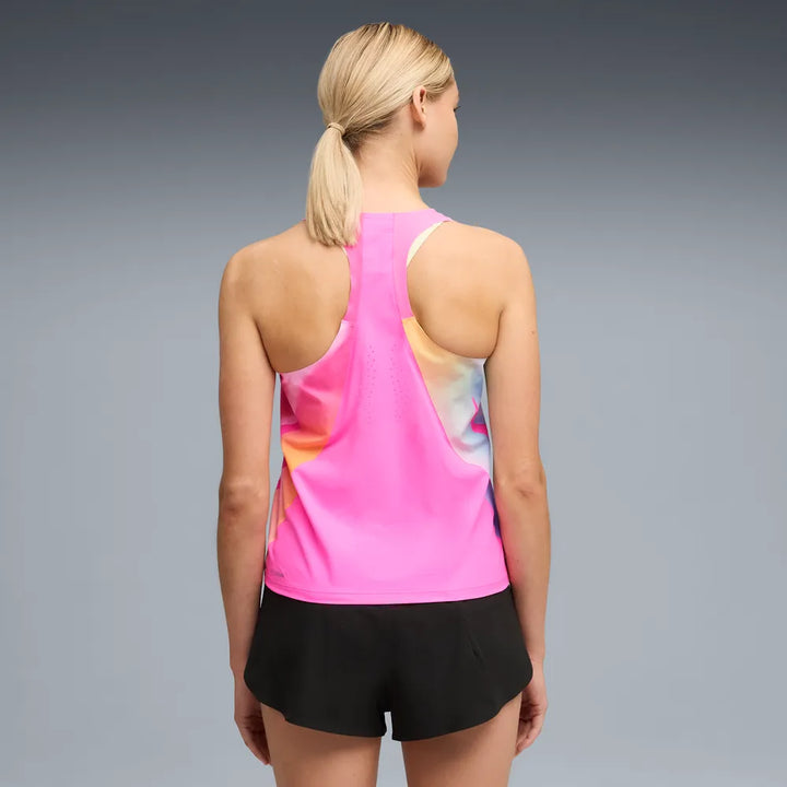 Puma Womens Ultraweave Graphic Singlet - Poison Pink - SS26