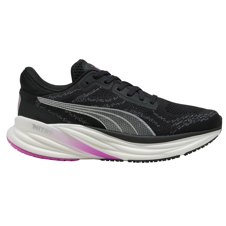 Puma Womens Magnify NITRO 2 - Puma Black/Pure Magenta - Neutral - SS25