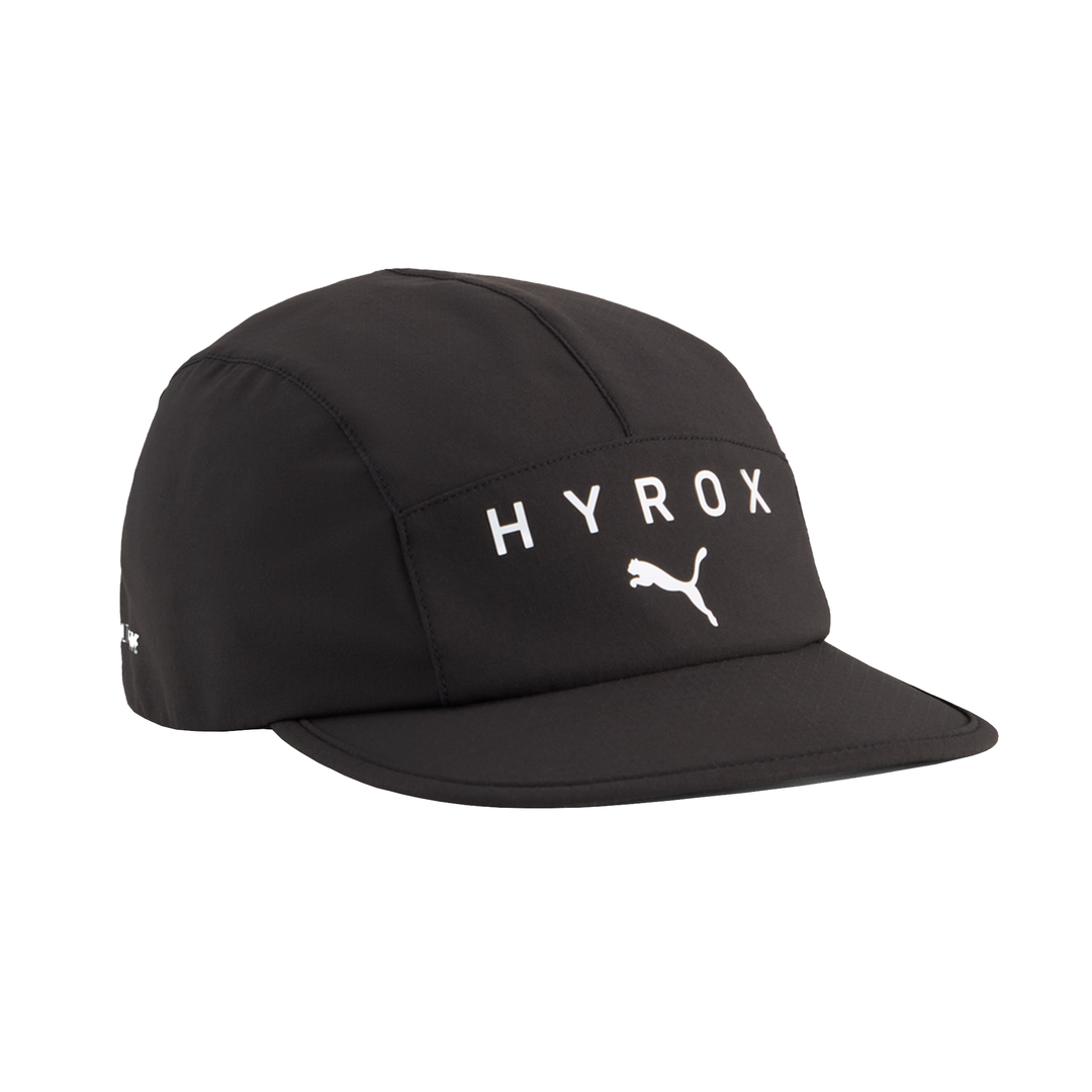 Puma x Hyrox 5 Panel Cap - Puma Black