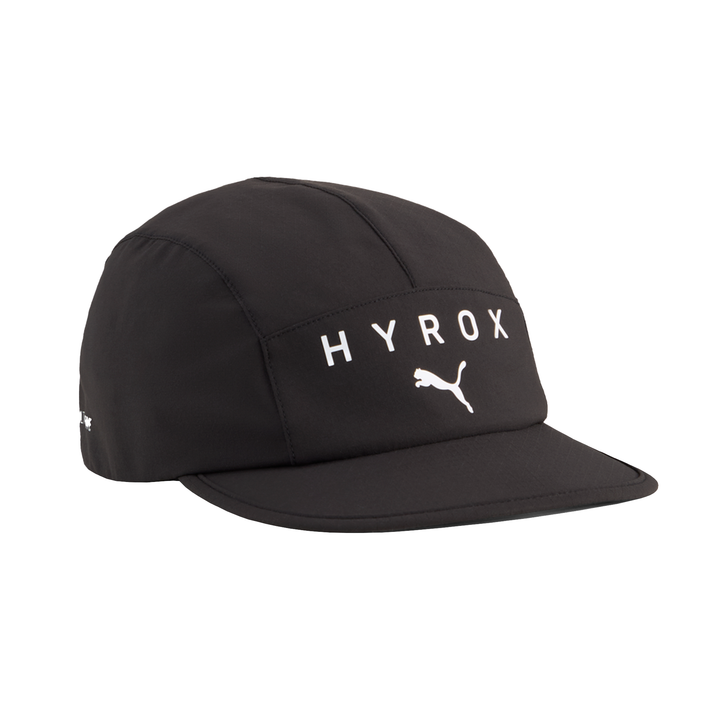 Puma x Hyrox 5 Panel Cap - Puma Black