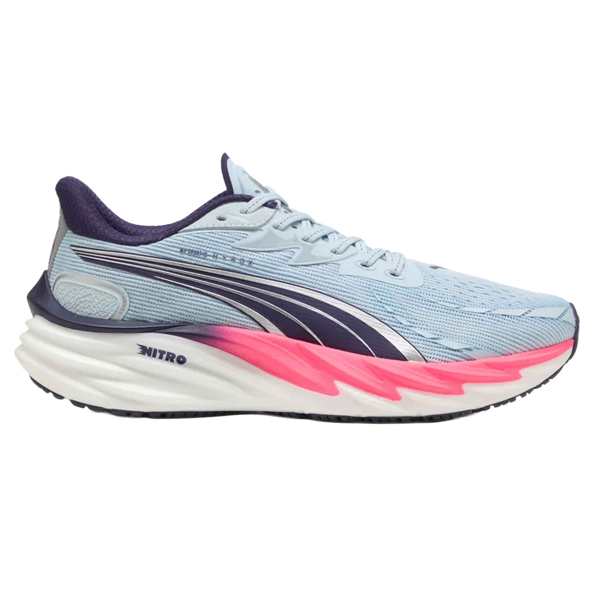 Puma Womens Velocity NITRO 4 x HYROX - Lucite/Pure Pink/Deep Plum - Neutral - SS26