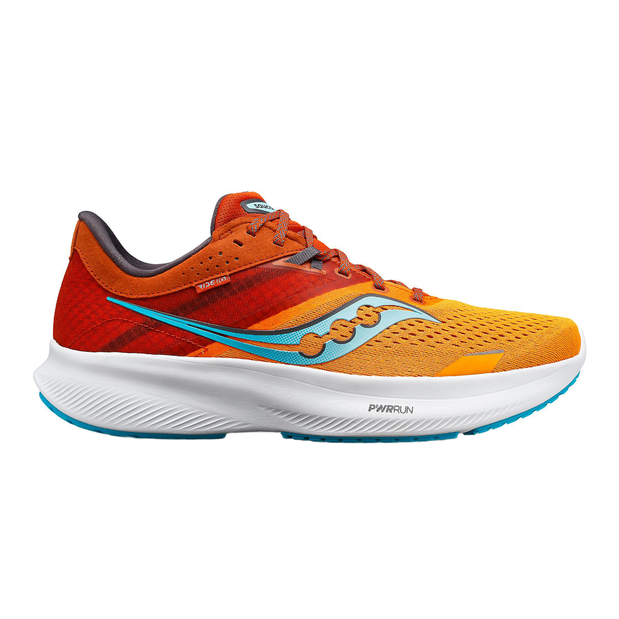 Saucony Mens Ride 16 - Marigold/Lava - Neutral
